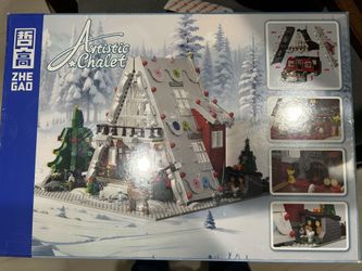 Not Lego Artistic Chalet Snow House 