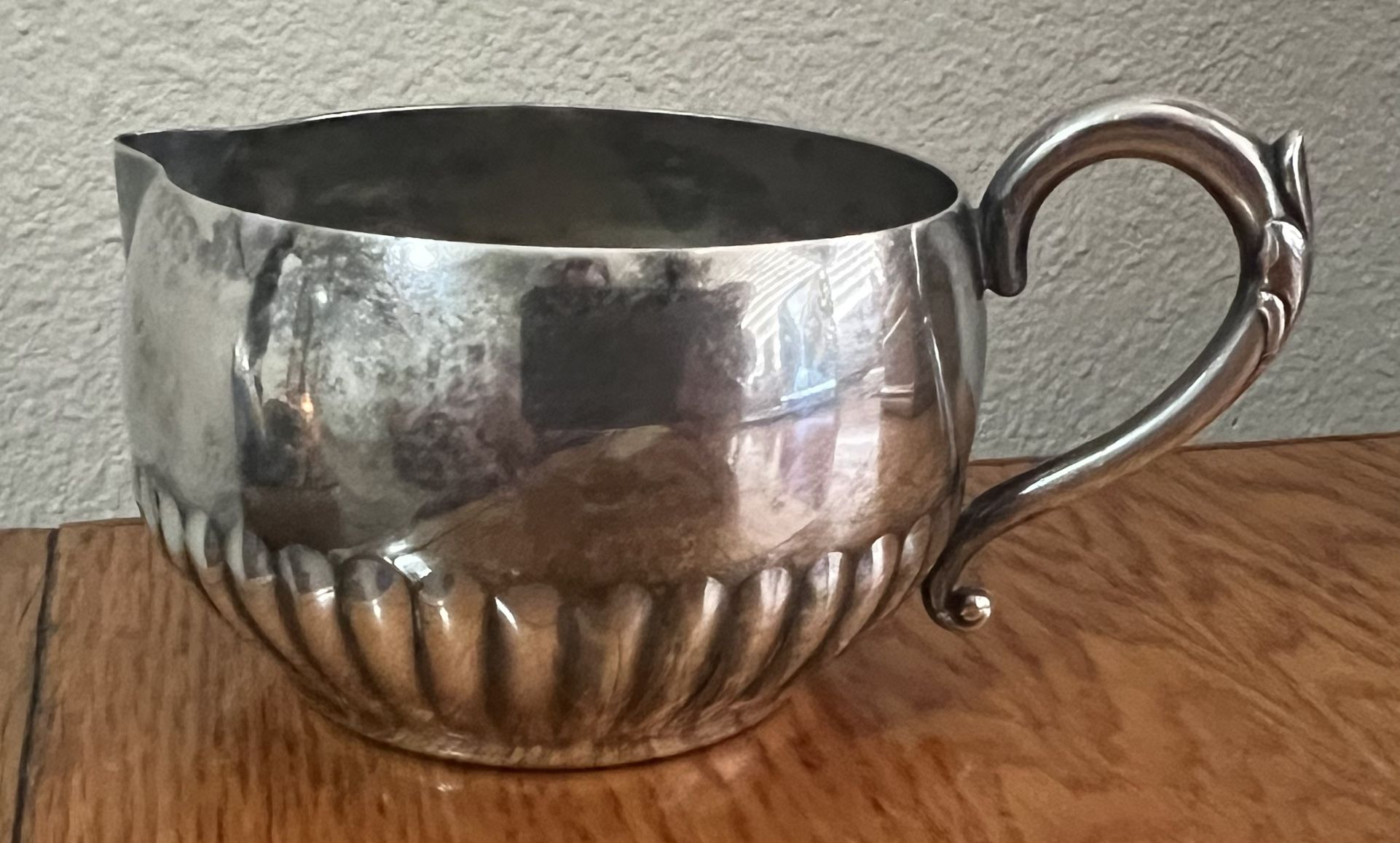  Silver Plated Saucer