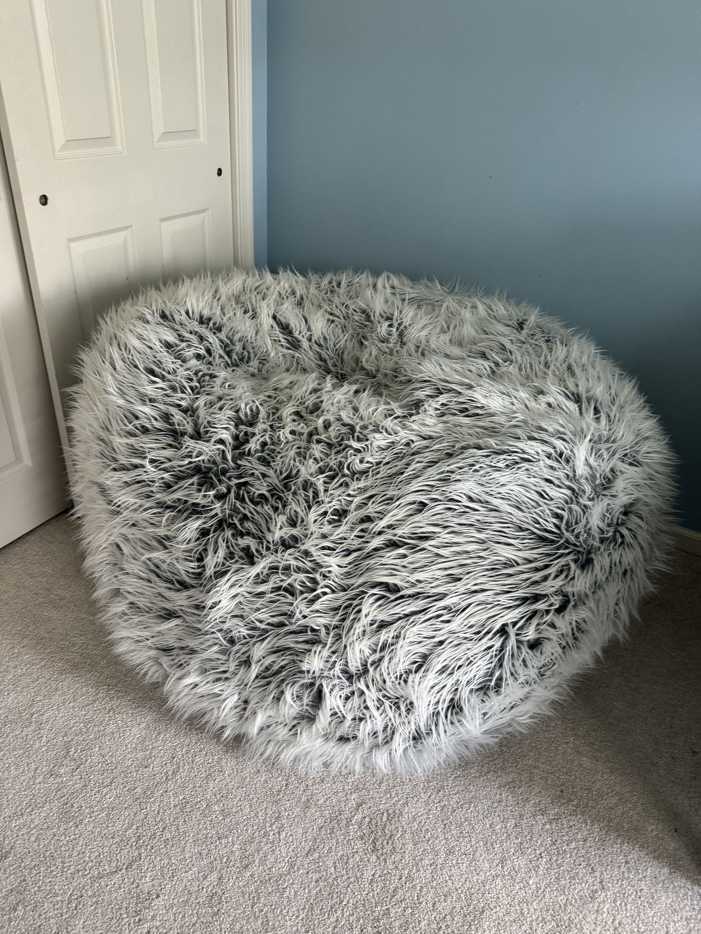 Giant Fuzzy Beanbag