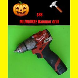 🔨 MILWAUKEE HAMMER DRILL 