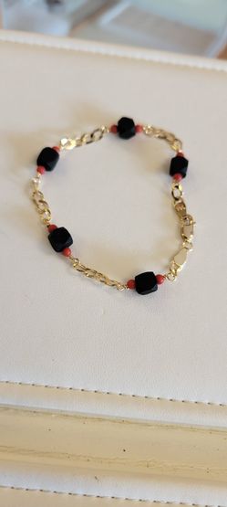 Joyeria  , 14k Gold Bracelet 