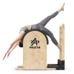  Pilates Ladder Bucket,Pilates Barrel, Pilates Reformer Workout Machine for Yoga,Home and Studio-Pilates Fitness Equipment for Balance,Core Strengthen