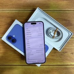 NEW APPLE IPHONE 16 PLUS + 128GB UNLOCKED VERIZON AT&T T-MOBILE CRICKE