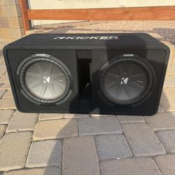 Kicker 43DCWR122 12” CompR Enclosure