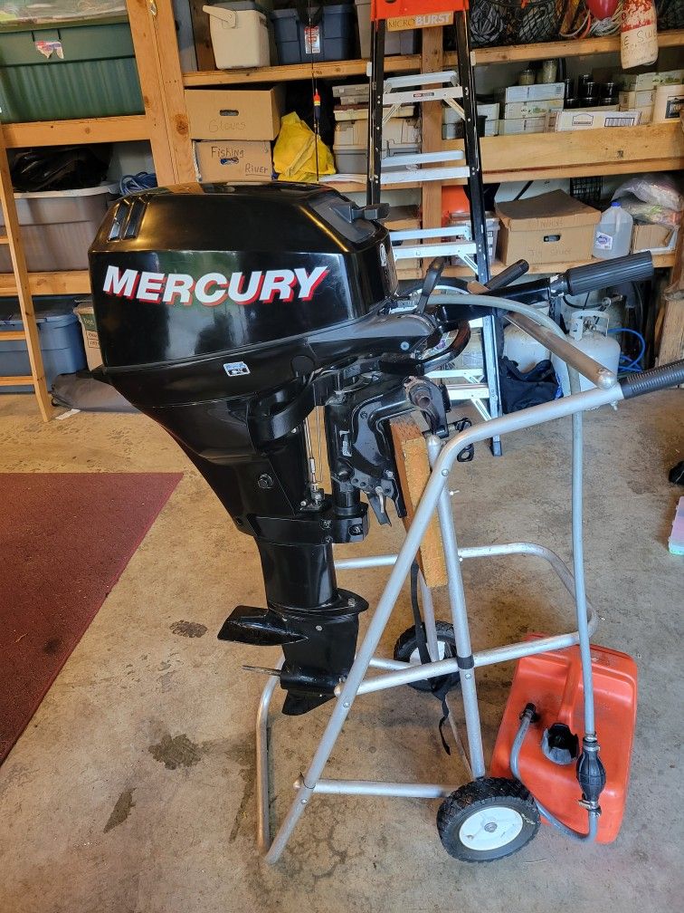 2006 Mercury 15 hp 4 stroke