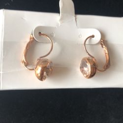 New Rose Gold Earrings