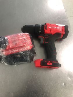 New craftsman drill $ 60.00 or layaway for 10 Down. Ask for tasha