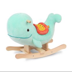 Wooden Whale Rocker