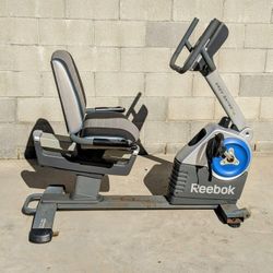 Stationary Bike- Reebok Rx3 Trainer Adjustable Stationary Bike with Data Screen • Exercise Equipment, Home Gym, Fitness Trainer, Cycling, Cycling Trai