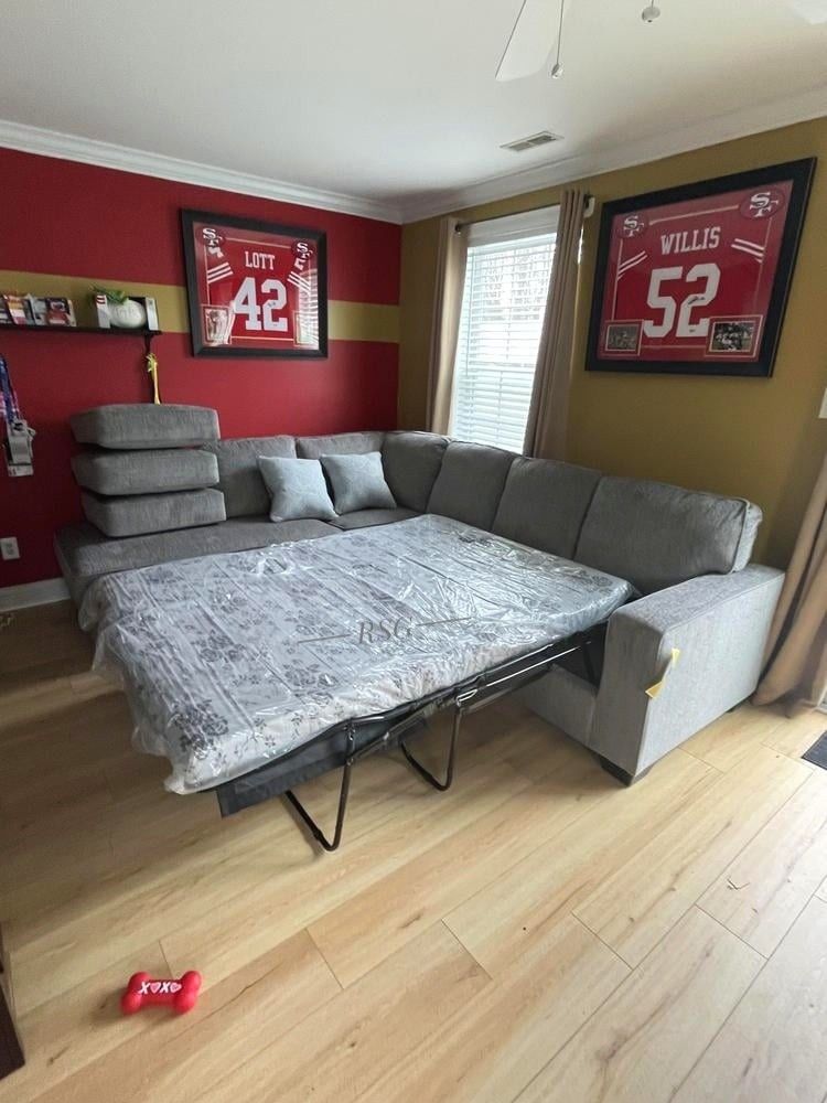 Sleeper Sectional Couch 🌟 Color Options Fast Delivery ⭐$39 Down Payment with Financing ⭐ 90 Days same as cash