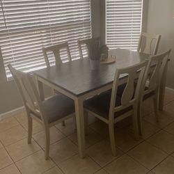 Dining Room Table With 6 Chairs