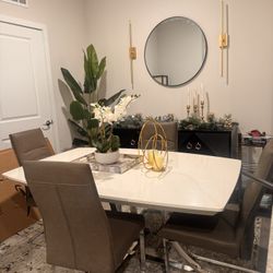 Dining Table and 4 Chairs