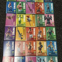 Panini Fortnite Epic Games 100 Series #1 and #2 cards (200 total)