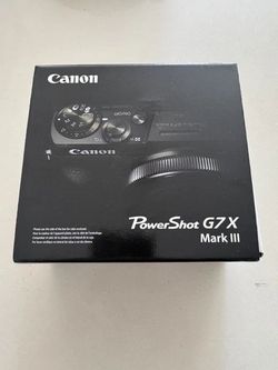 Canon PowerShot G7X Mark III