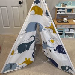 Pottery Barn kids teepee