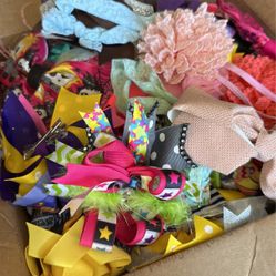 Box Full Of Bows And Barrettes