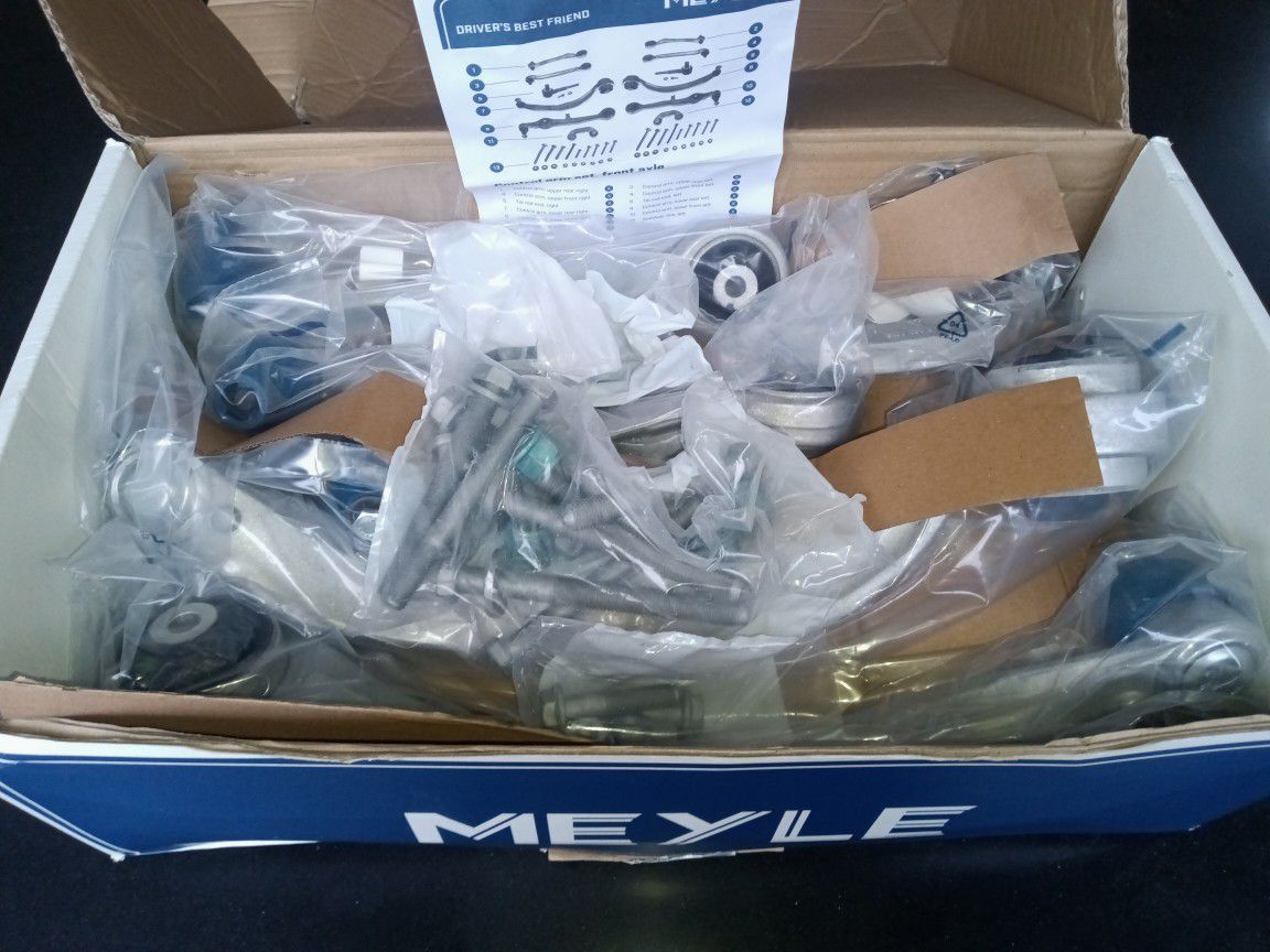 Audi A4 B7 Meyle HD Front Suspension Control Arm Kit 13 Piece New In Box