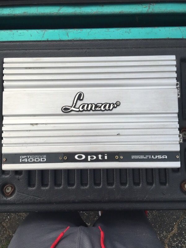 Lanzar Opti 2ch Amp 1400RMS watts Class D