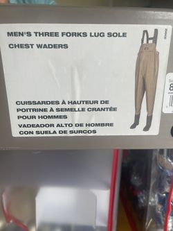 Men’s Three Forks Lug Sole Chest Waders