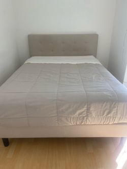FREE BED FRAME & HEADBOARD