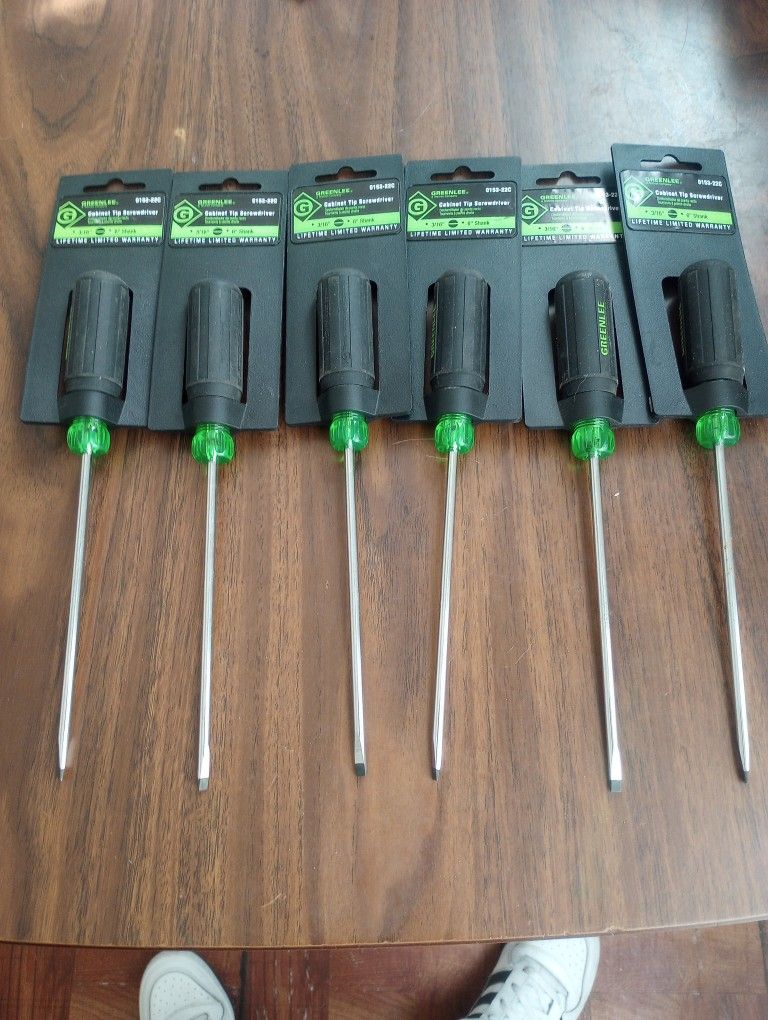 Blackwell 6" Flathead Screwdrivers $15 Each...Will Deal On All 6 Located In Southwest Detroit 