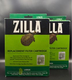 Zilla large replacement cartridges 3pack X2
