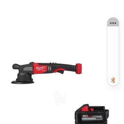 Milwaukee 2684-20 M18 FUEL Orbital Polisher w/  M18 6.0 High Output  Battery Pack,  New
