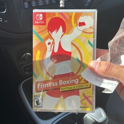 Fitness boxing 2 Nintendo Switch Game