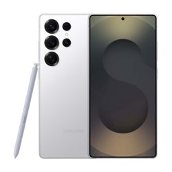 Samsung - Galaxy S25 Ultra 25GB  (Unlocked) - Titanium Whitesilver