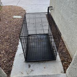 Large Dog Cage With Tray $45 