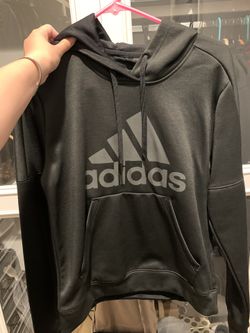 Black Medium Adidas Women Sweater Hoodie