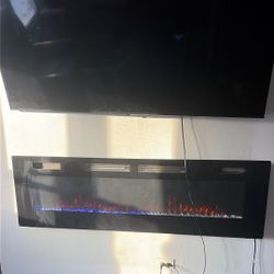 55 Inches Fire Place 