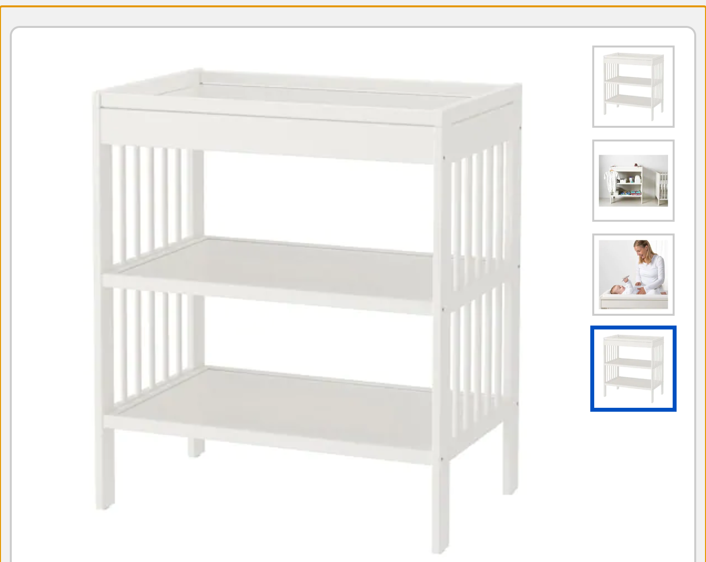 Baby infant Changing Table