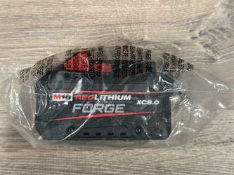 Milwaukee m18 8.0 forge battery $140 pick up only