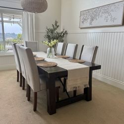 Benchwright Dining Table From Pottery Barn