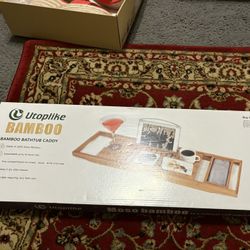 Utoplike Bamboo, Bathtub Caddy