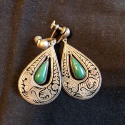 Sterling Silver clip on earrings
