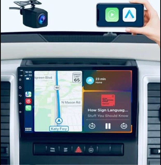 Car Stereo For 2009-2012 Dodge Ram (More Fitments In Description (Jeep, Charger, ETC)