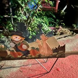 Metal Garden Fall Deco 