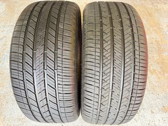 Two Tires 255/45/19 Bridgestone Turanza LS100 Like new with 85% Left Amazing deal