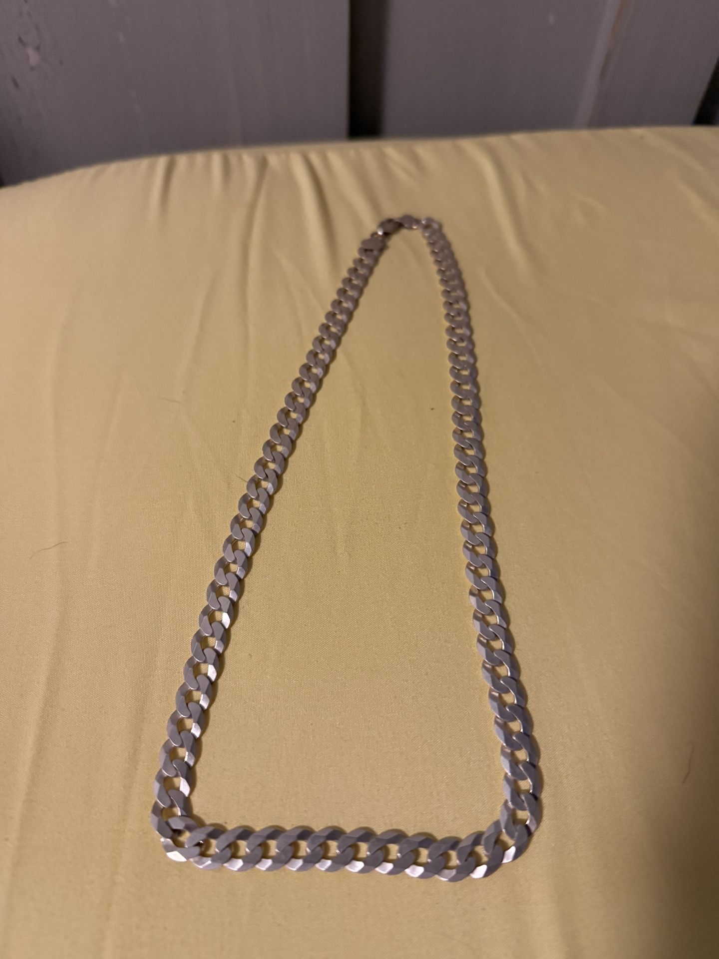 Sterling Silver 925 Cuban Link 22 Inch