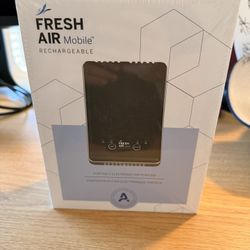 Fresh Air Mobile Rechargeable Portable Electronic Air Purifier, likely manufactured by Vollara