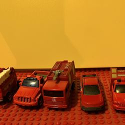 Matchbox And Other Brands Fire Truck Lot