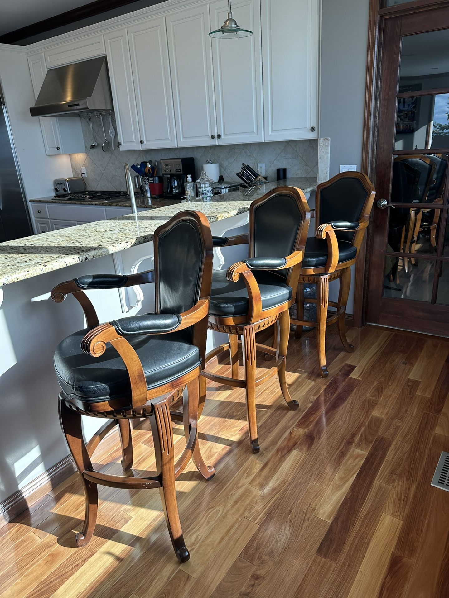 3 Frontgate Bar Stools