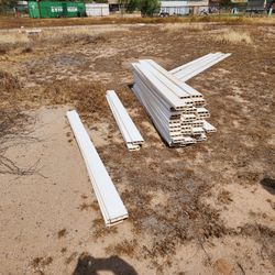 FREE - Vinyl Fence Rails (No Posts)