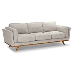 Article Timber 90" Sofa - Rain Cloud Gray