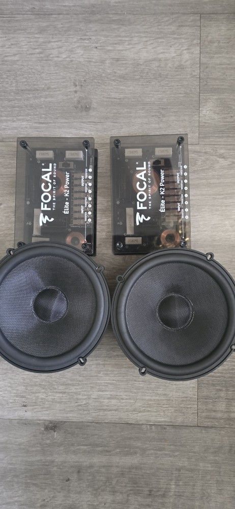Focal XO/ES165KX2 Elite Utopia Crossovers Audio de coche de 2 vías para medios y tweeters