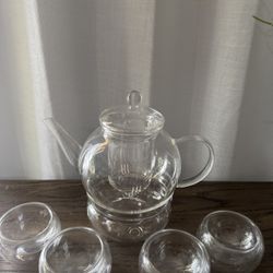 Glass Tea Set 