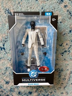 Dc mcfarlane red platnium edition  black mask figure