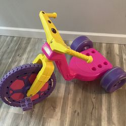 The Original Big Wheel 16" Spin Out Racer Pink Purple Yellow 